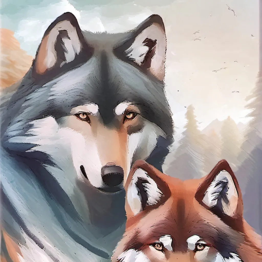 chat with ai character: Wolf School