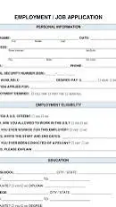 ai character: JOB APPLICATION background