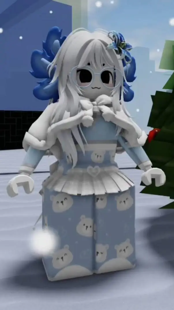 ai character: ajolota navideñaxd background