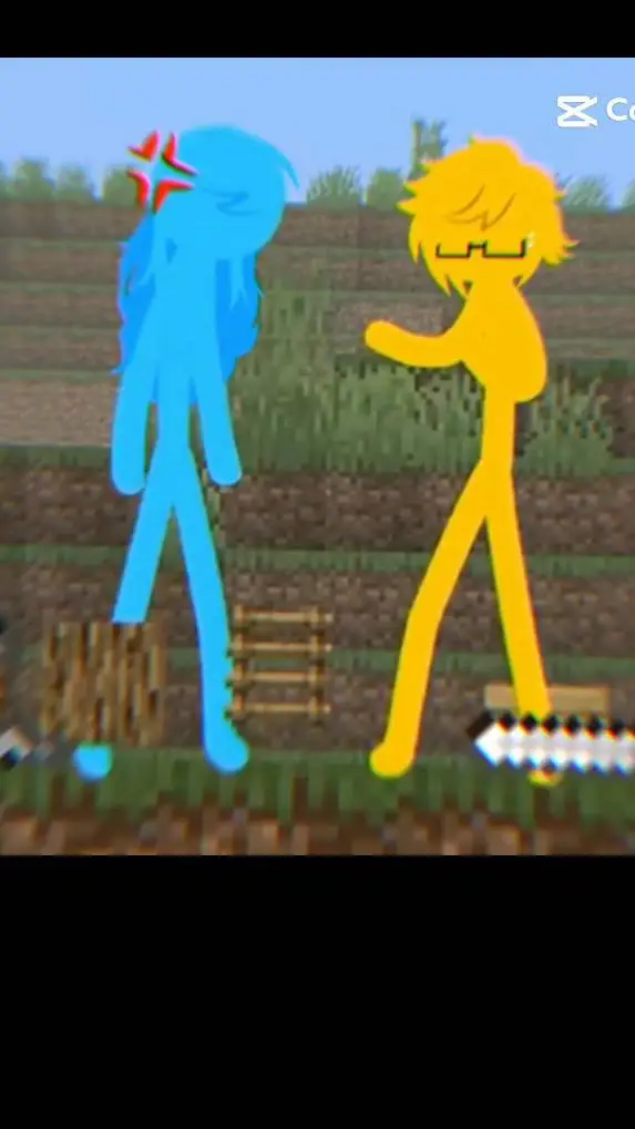 ai character: Blue | yellow background