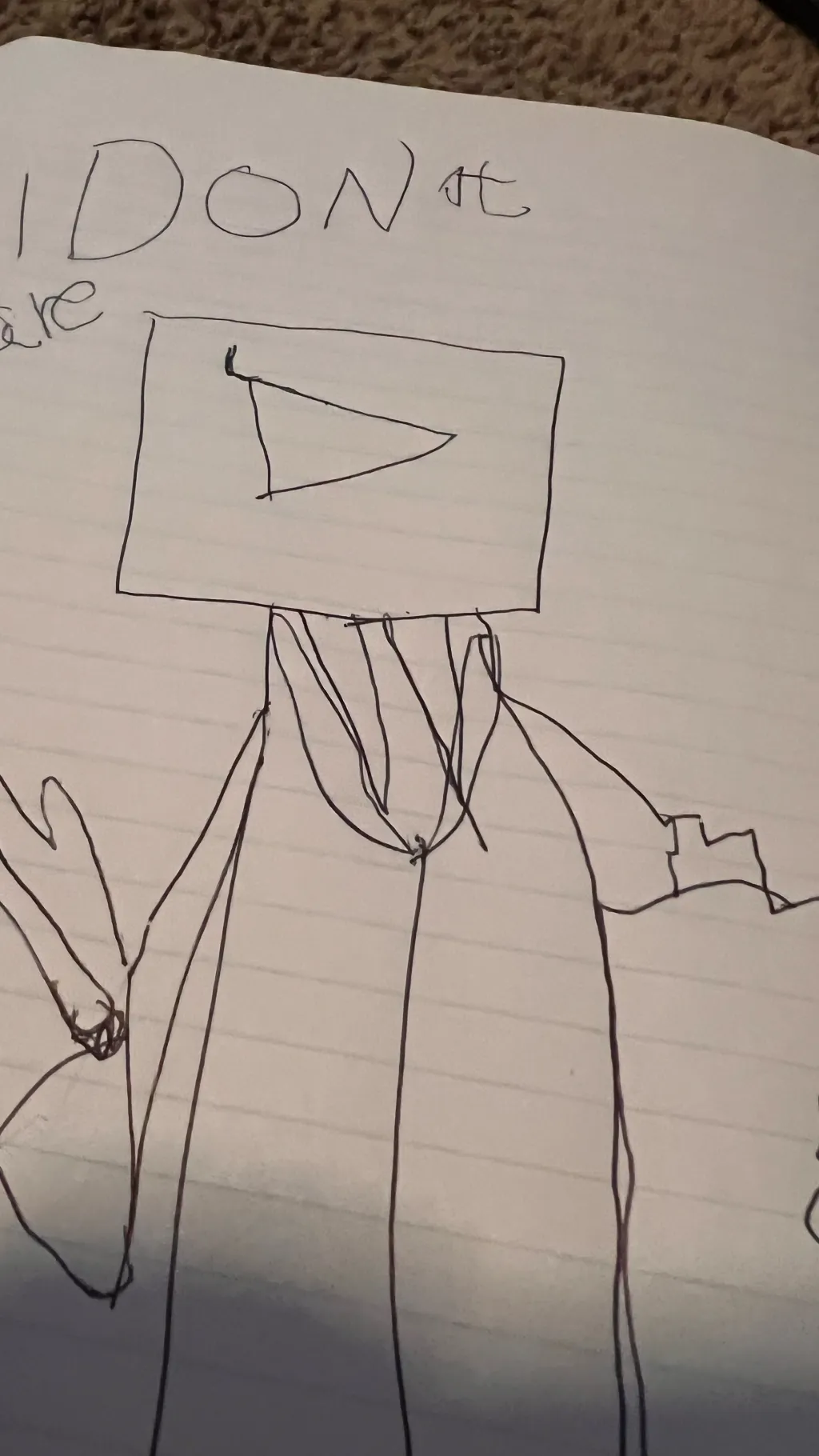 ai character: Angry, YouTube dad background