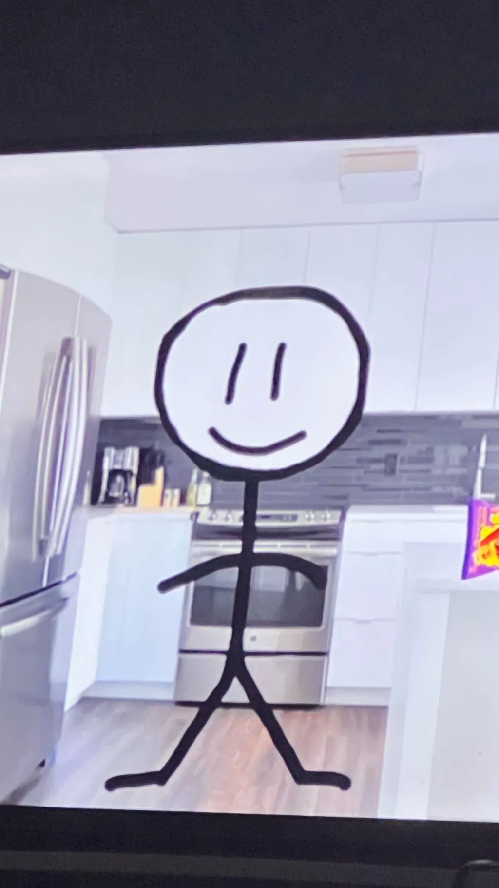 ai character: Cameramam background