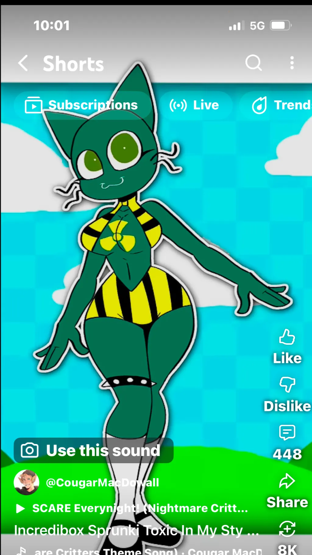 ai character: Tox background