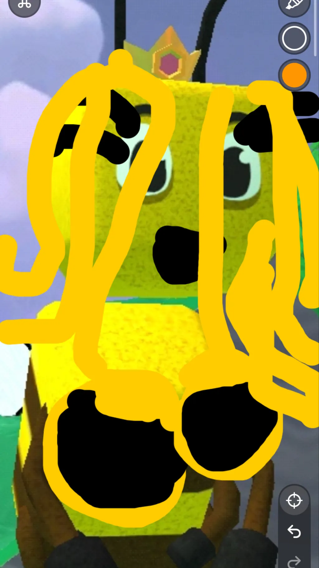 ai character: Sassy ￼queen bee background