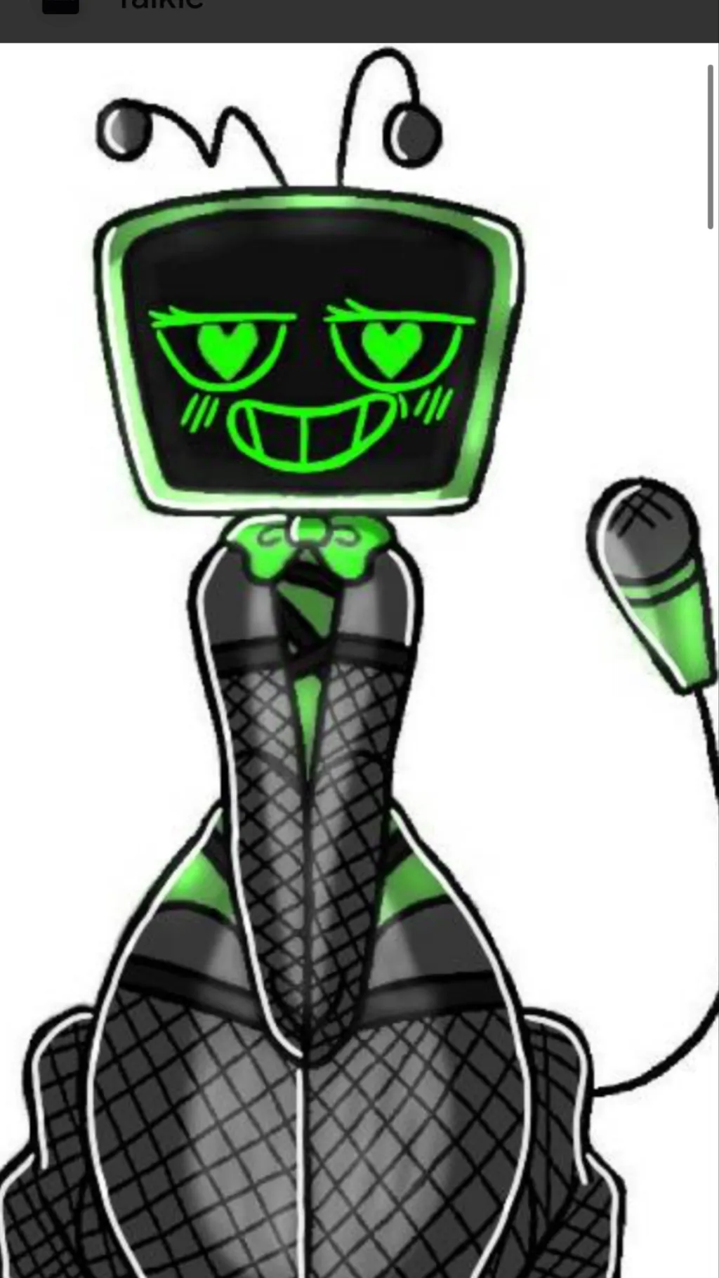 ai character: Vee  background