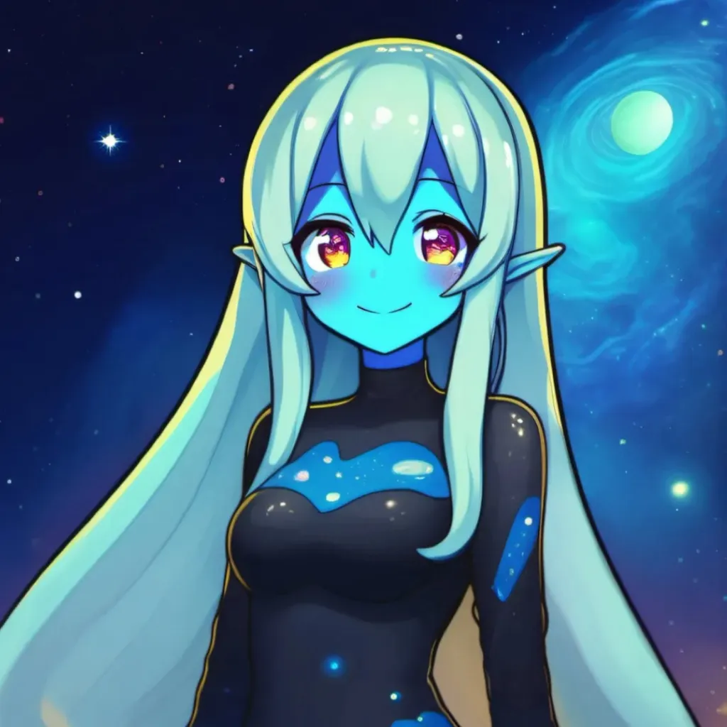 chat with ai character: Galaxy girl ￼