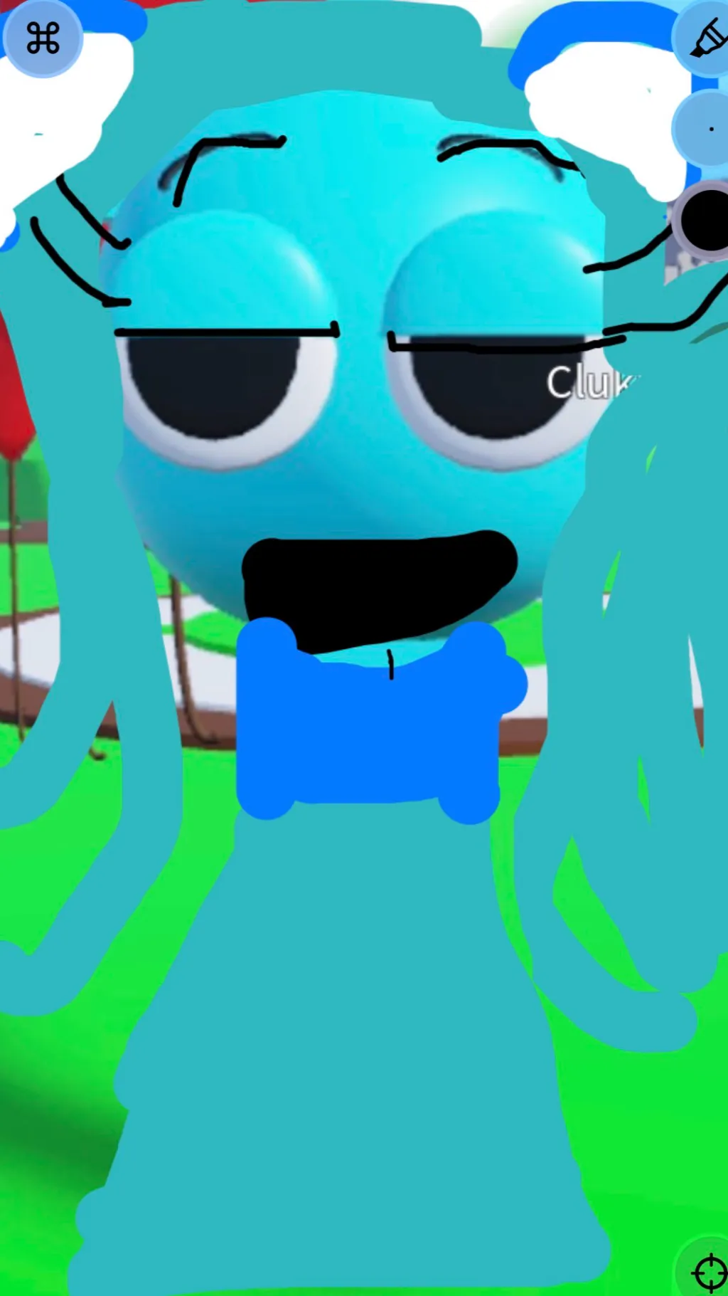 ai character: Skya girl background