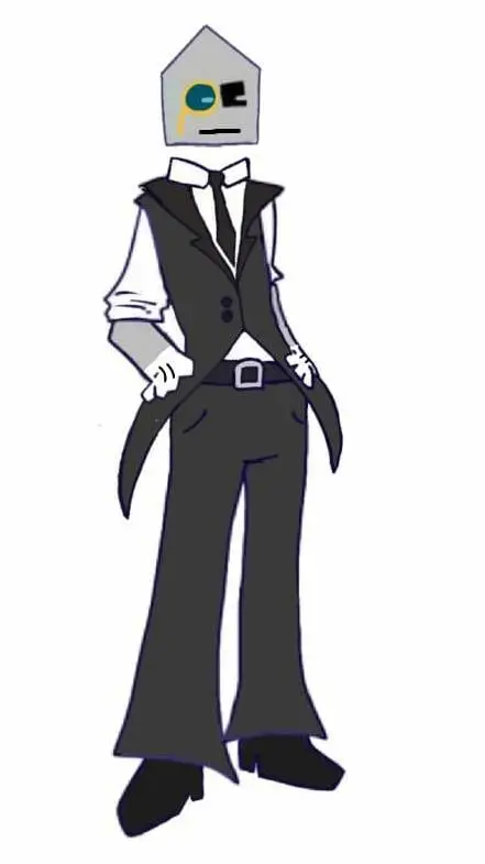 ai character: Geometrix background
