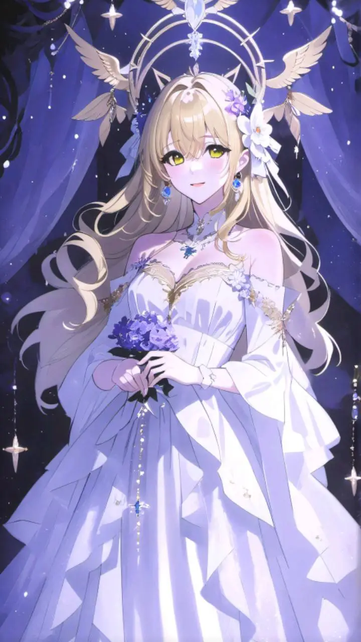 ai character: Megami (goddess) background