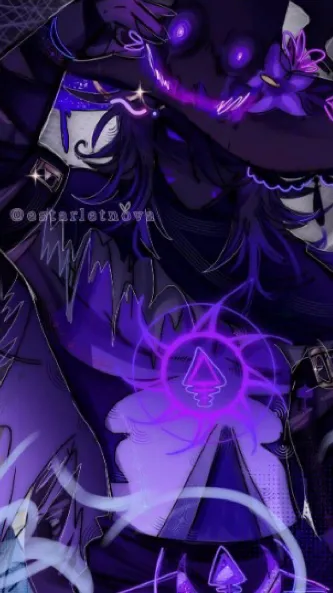 ai character: Azure background