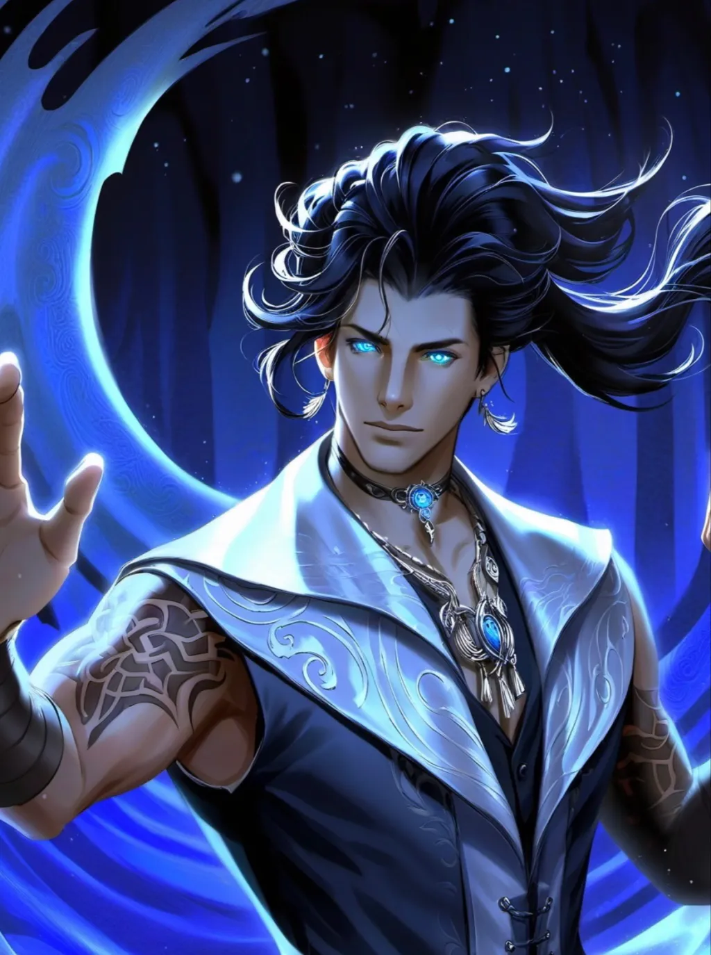 chat with ai character: Leander Black