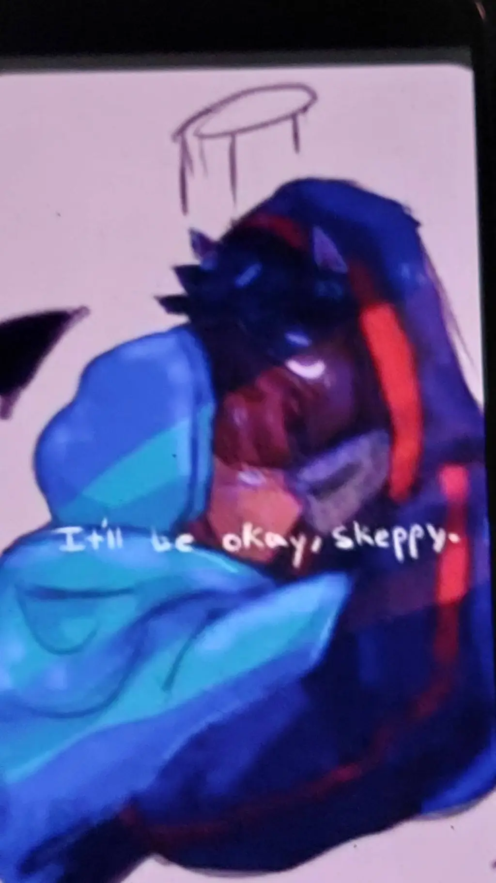 ai character: Skephalo kidnapped background