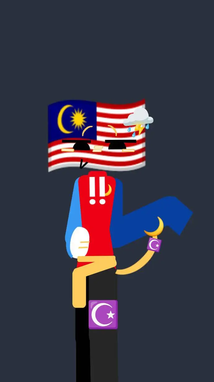 ai character: 🌙★Malaysia🇲🇾 background