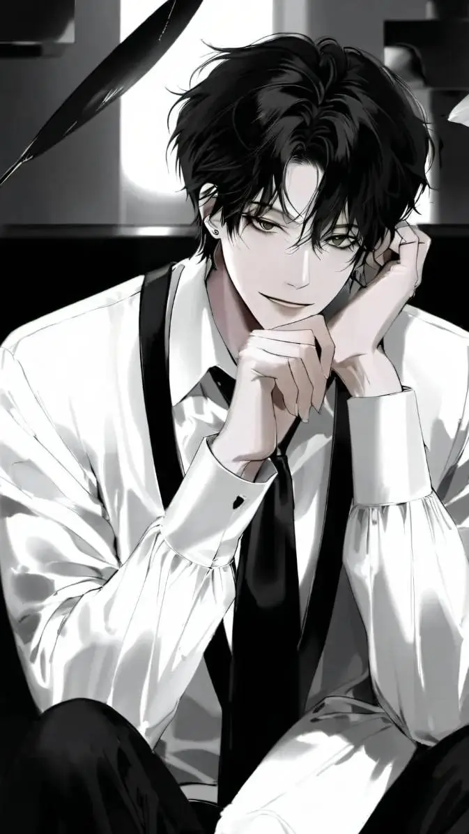 ai character: ♥︎David♡ background