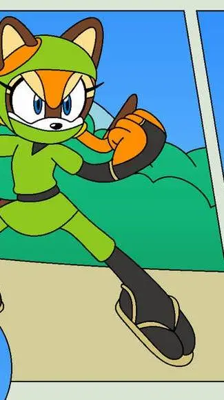 ai character: Ninja Marine background