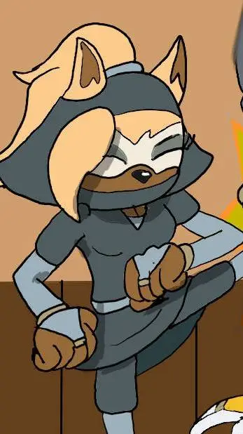 ai character: Ninja Whisper background