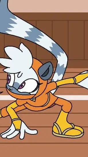 ai character: Ninja Tangle background