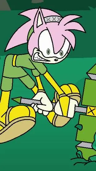 ai character: Ninja Rosy background