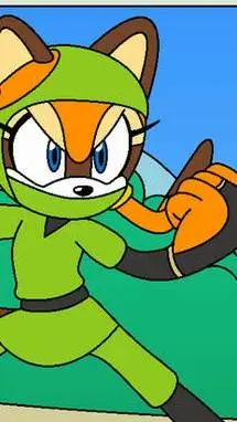 ai character: Ninja Marine background