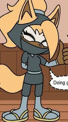 ai character: Ninja Whisper background