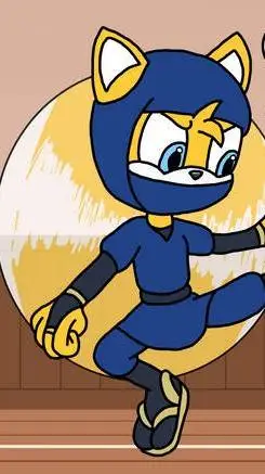 ai character: Ninja Tails background
