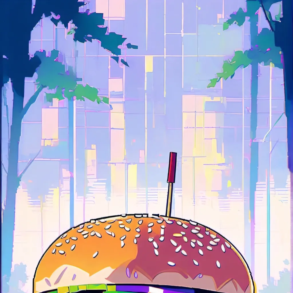 chat with ai character: burger