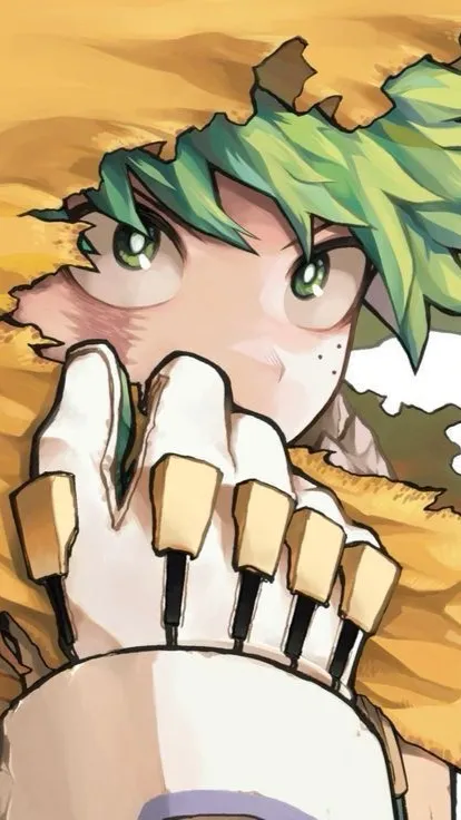 ai character: Izuku midoriya background