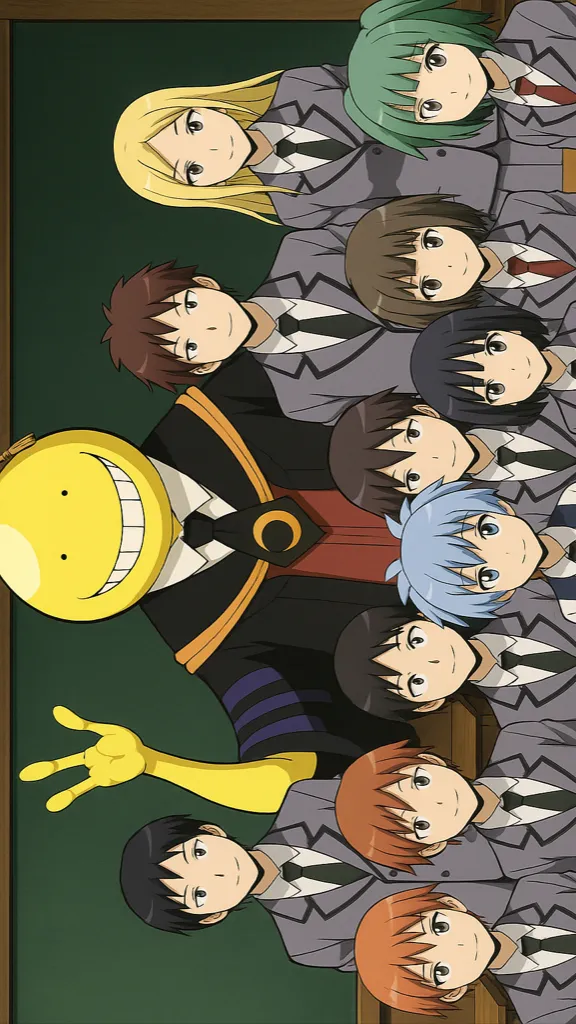 ai character: The Class 3-E trip background