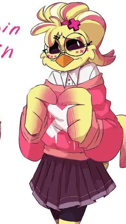 ai character: wimpin chicken background