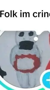 ai character: Scary baboon (lab) background