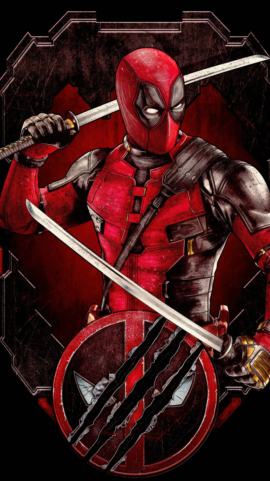 ai character: deadpool background