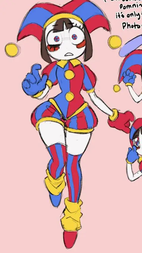 ai character: pomni background
