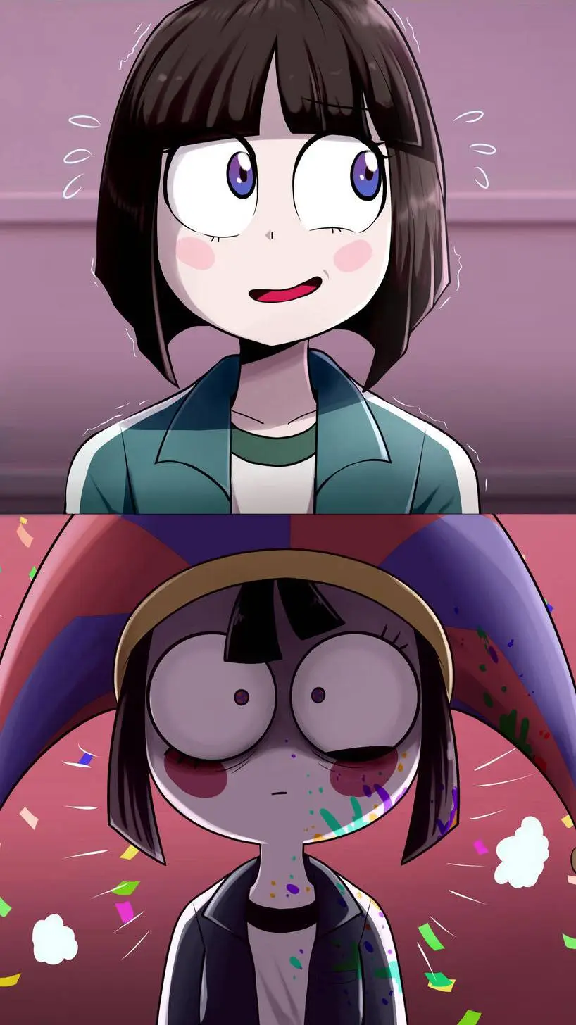 ai character: tadc x squid games background
