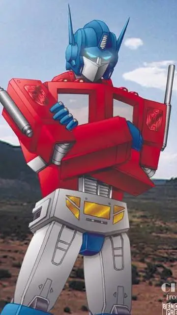 ai character: Optimus  background
