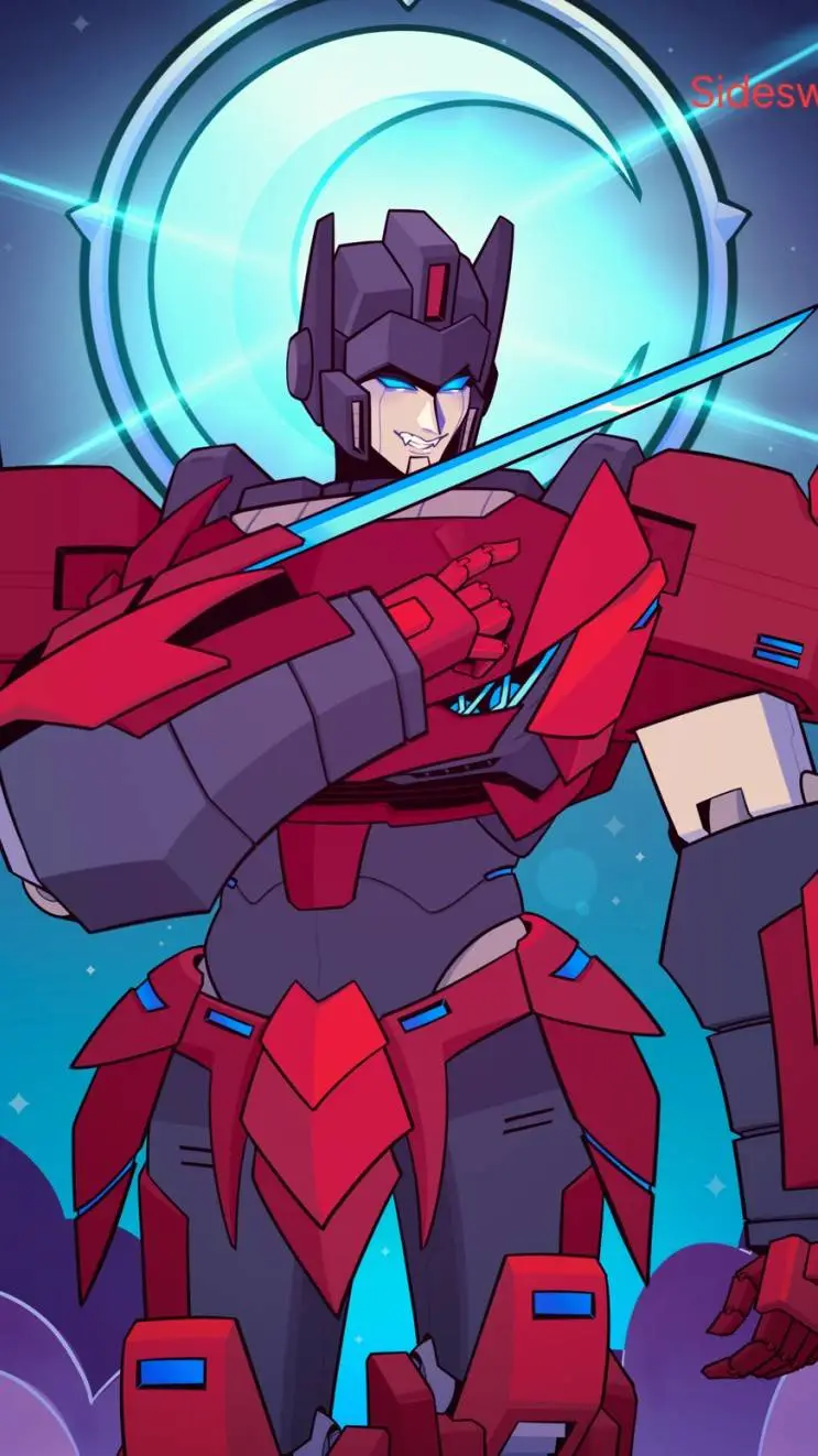 ai character: Sideswiped  background