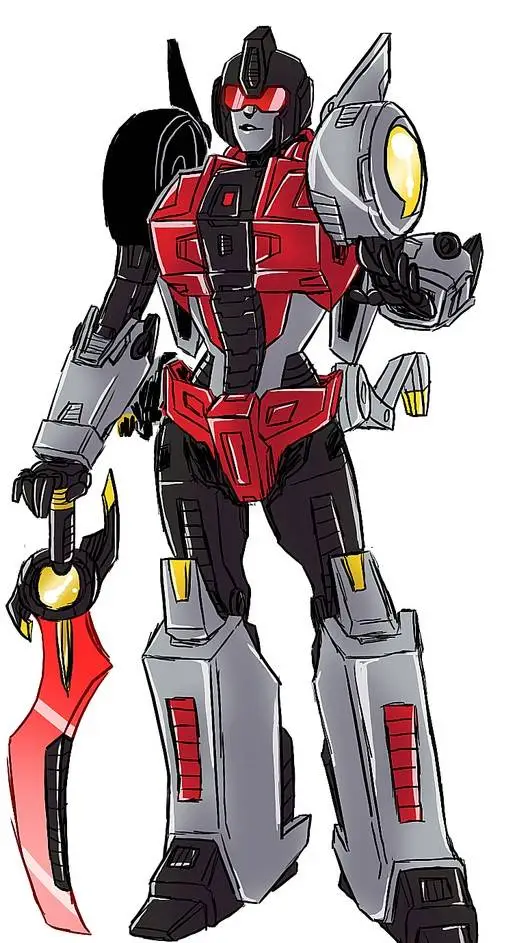 ai character: Slash background