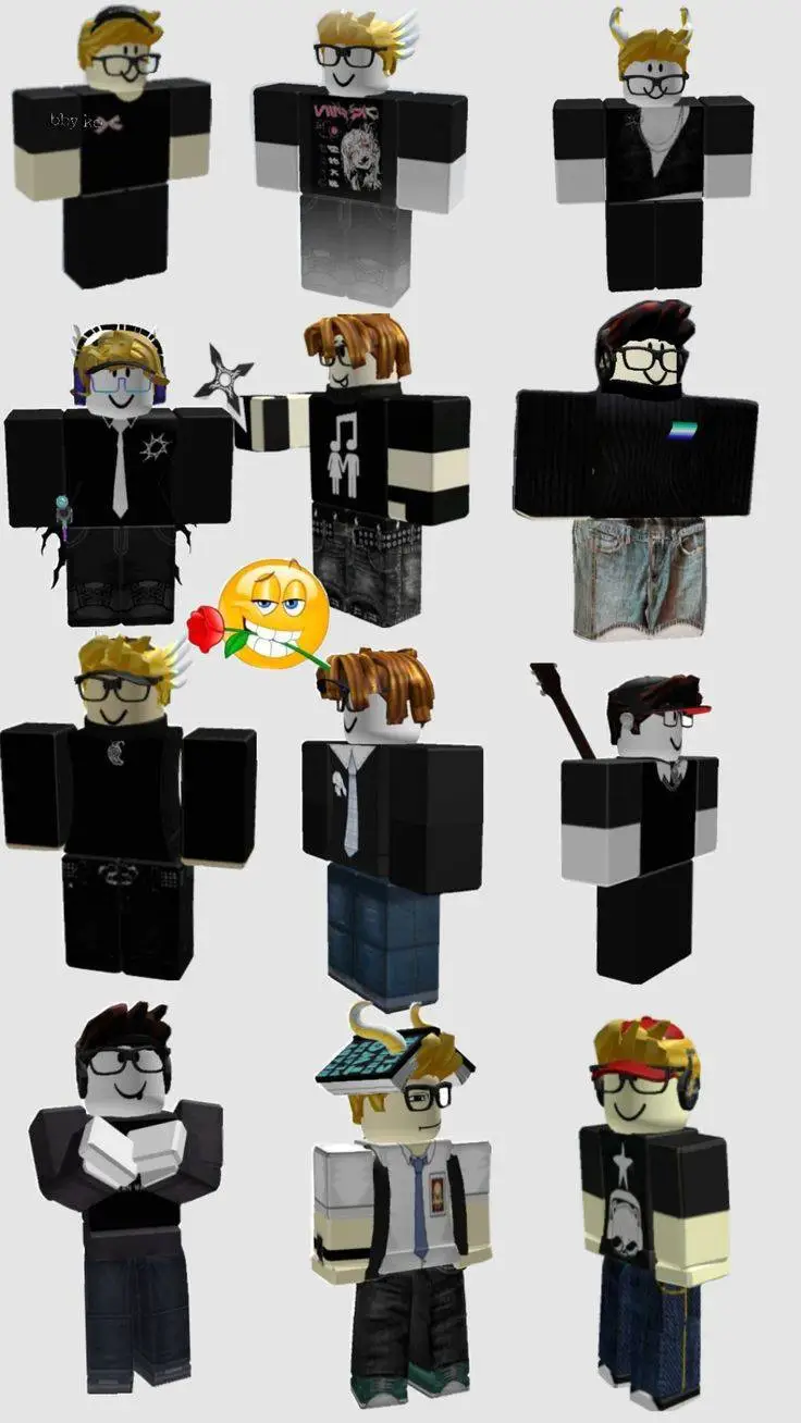 ai character: Roblox Boy GC background