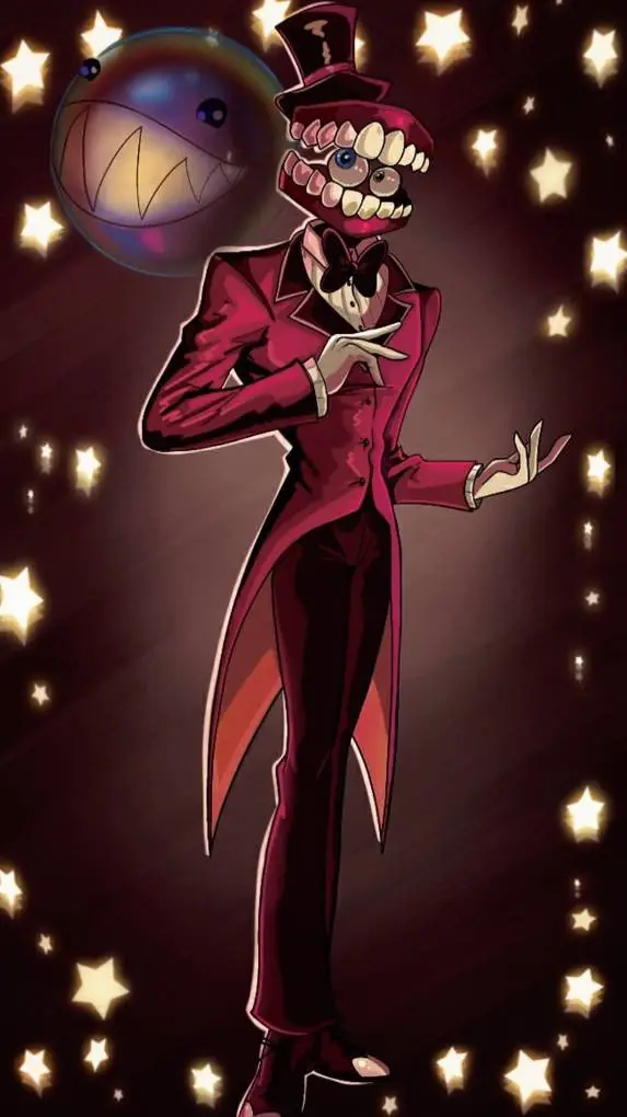 ai character: CAINE🦊🦊 background