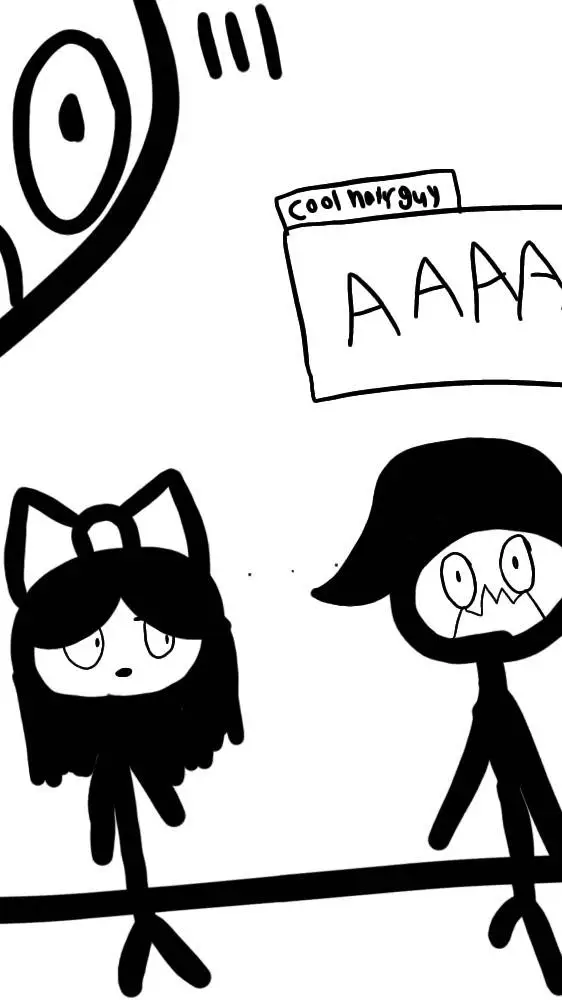 ai character: Stickland!  background