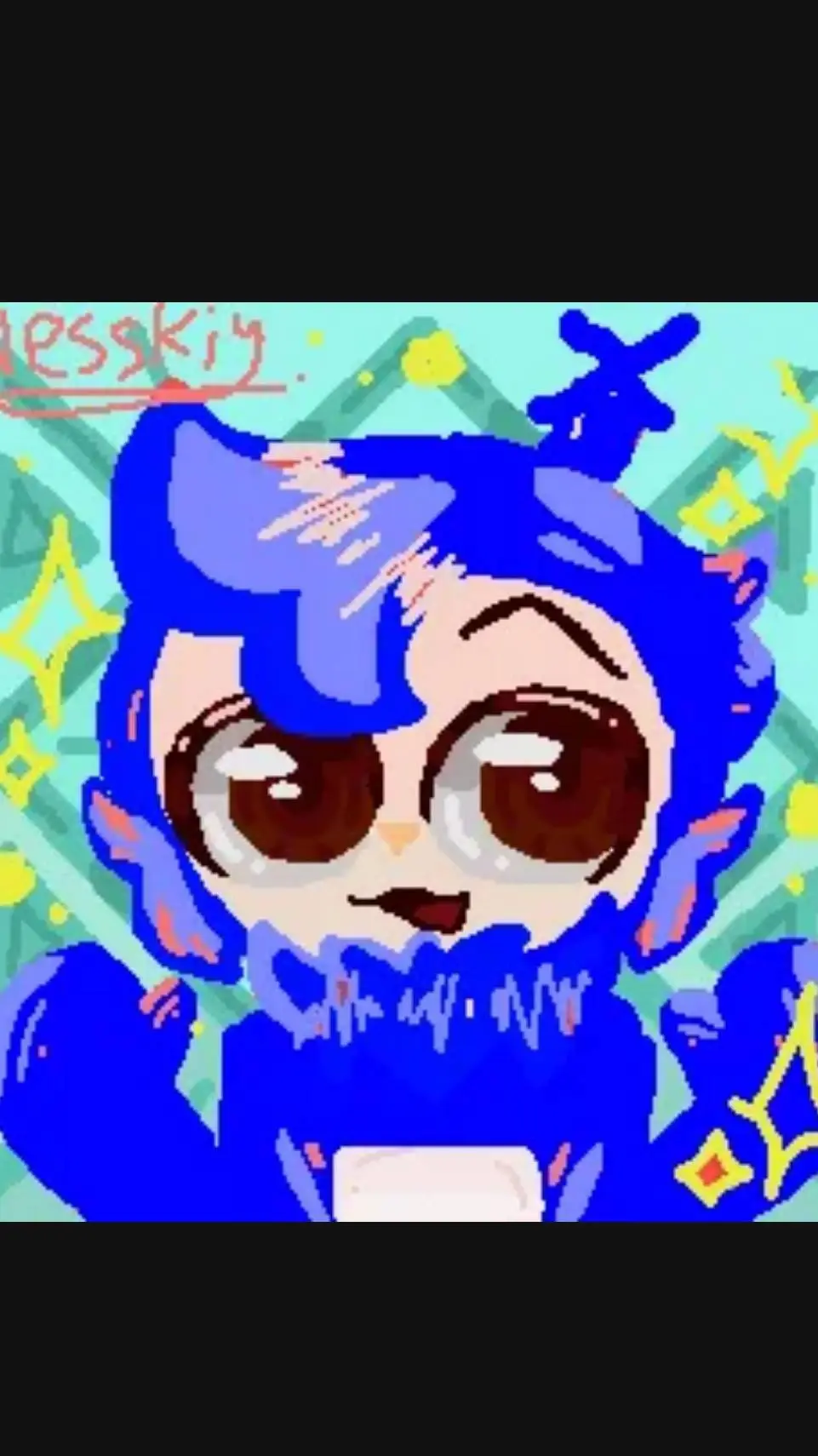 ai character: x tubby  background