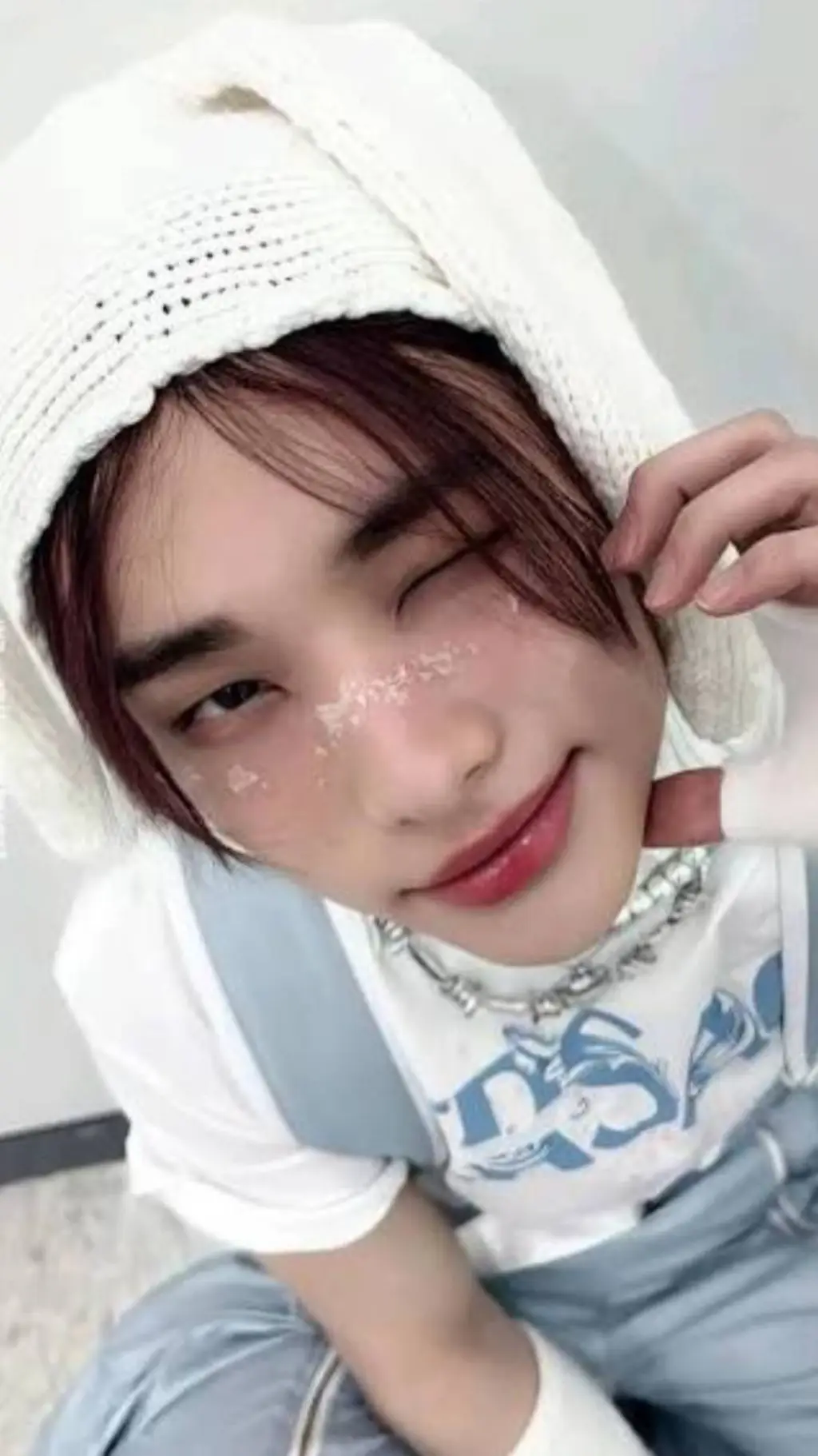 ai character: Hyunjin papà🥟❤️ background