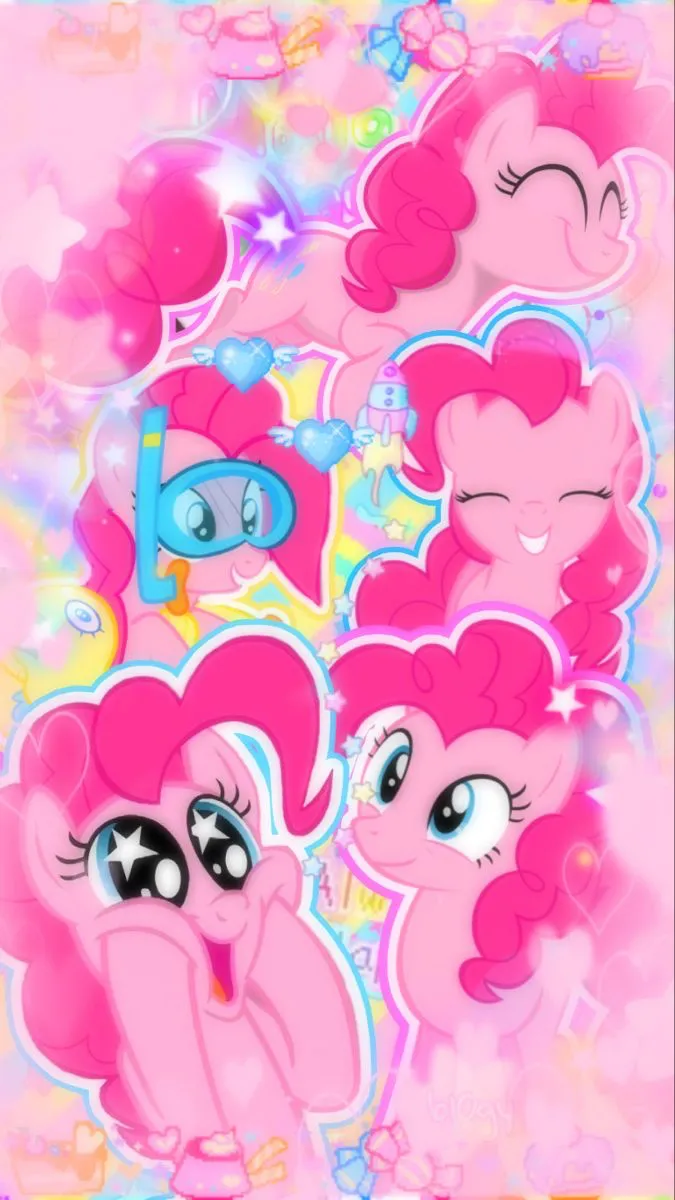 ai character: Pinkie pie background