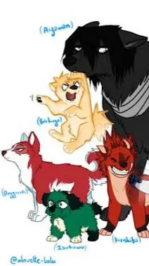 ai character: Mha but as dogs? background