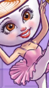 ai character: Ballerina cappucci background