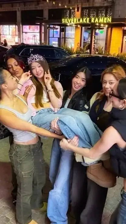 ai character: KATSEYE  background