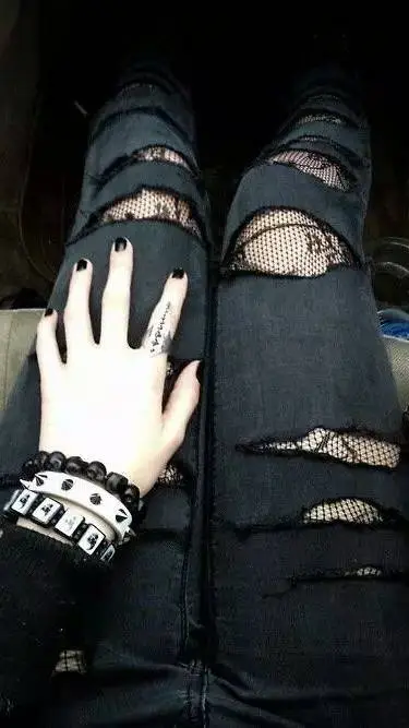 ai character: You are Goth Girl  background
