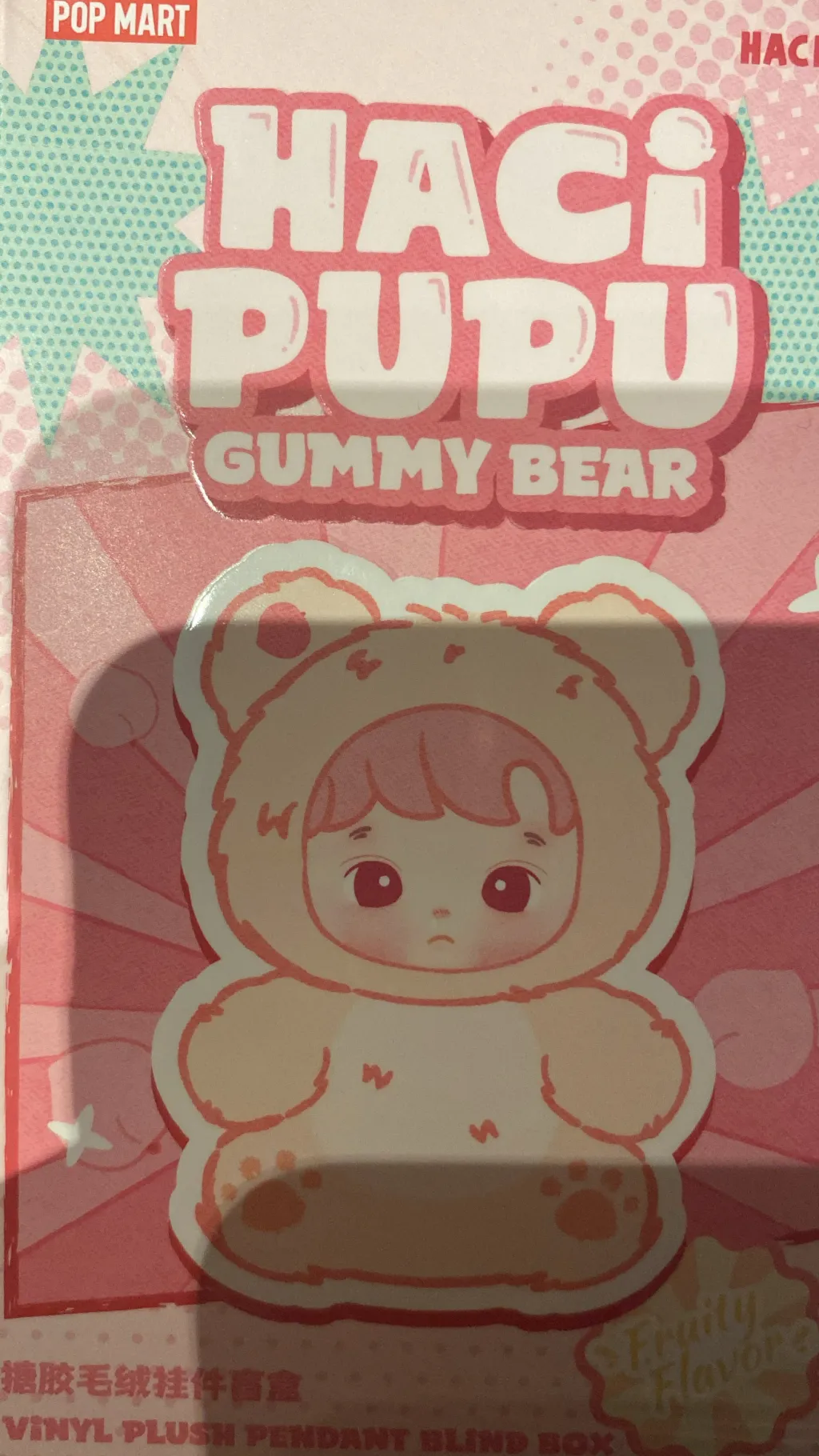 ai character: Gummy bear background