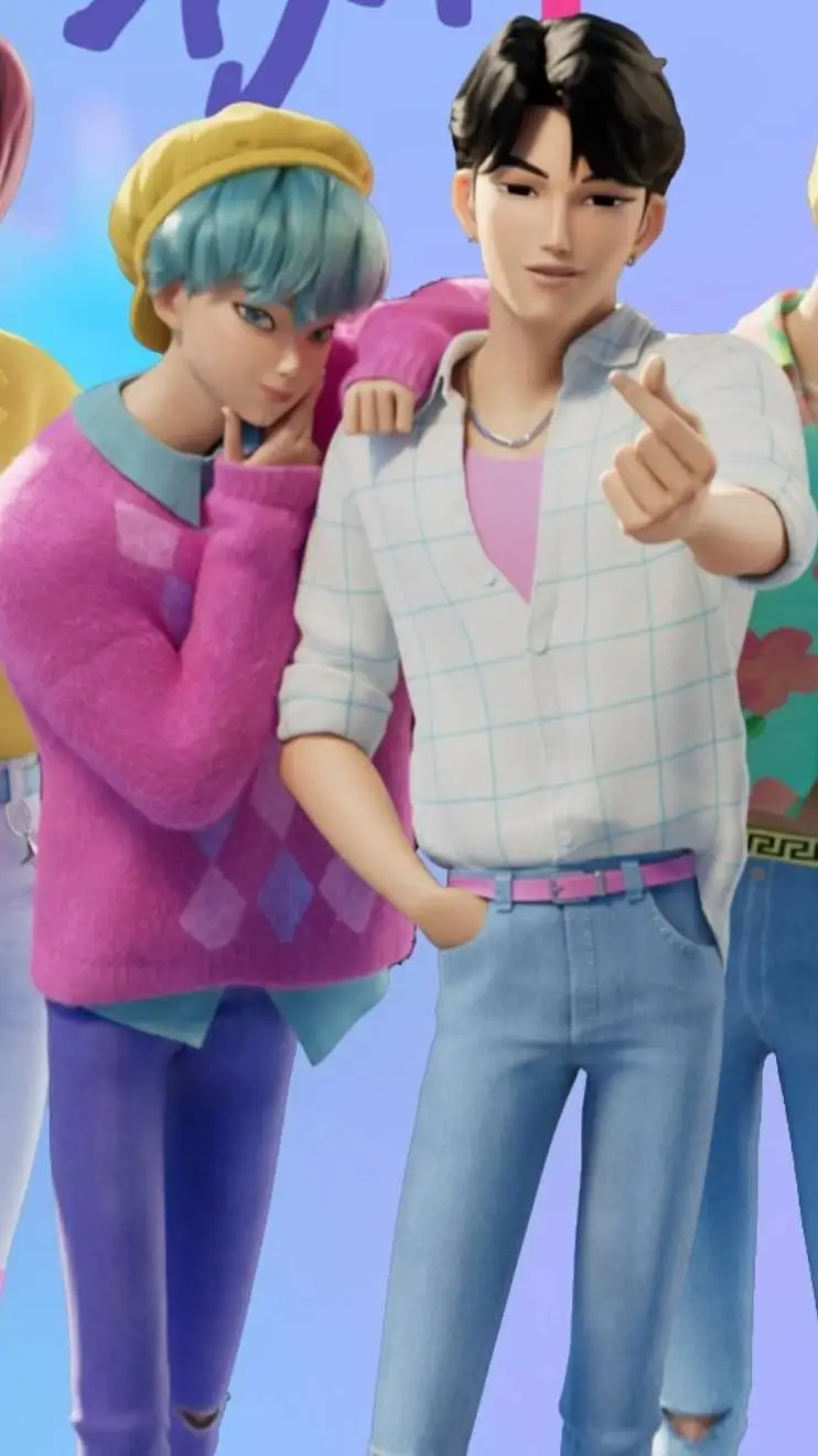 ai character: juni × Baby background