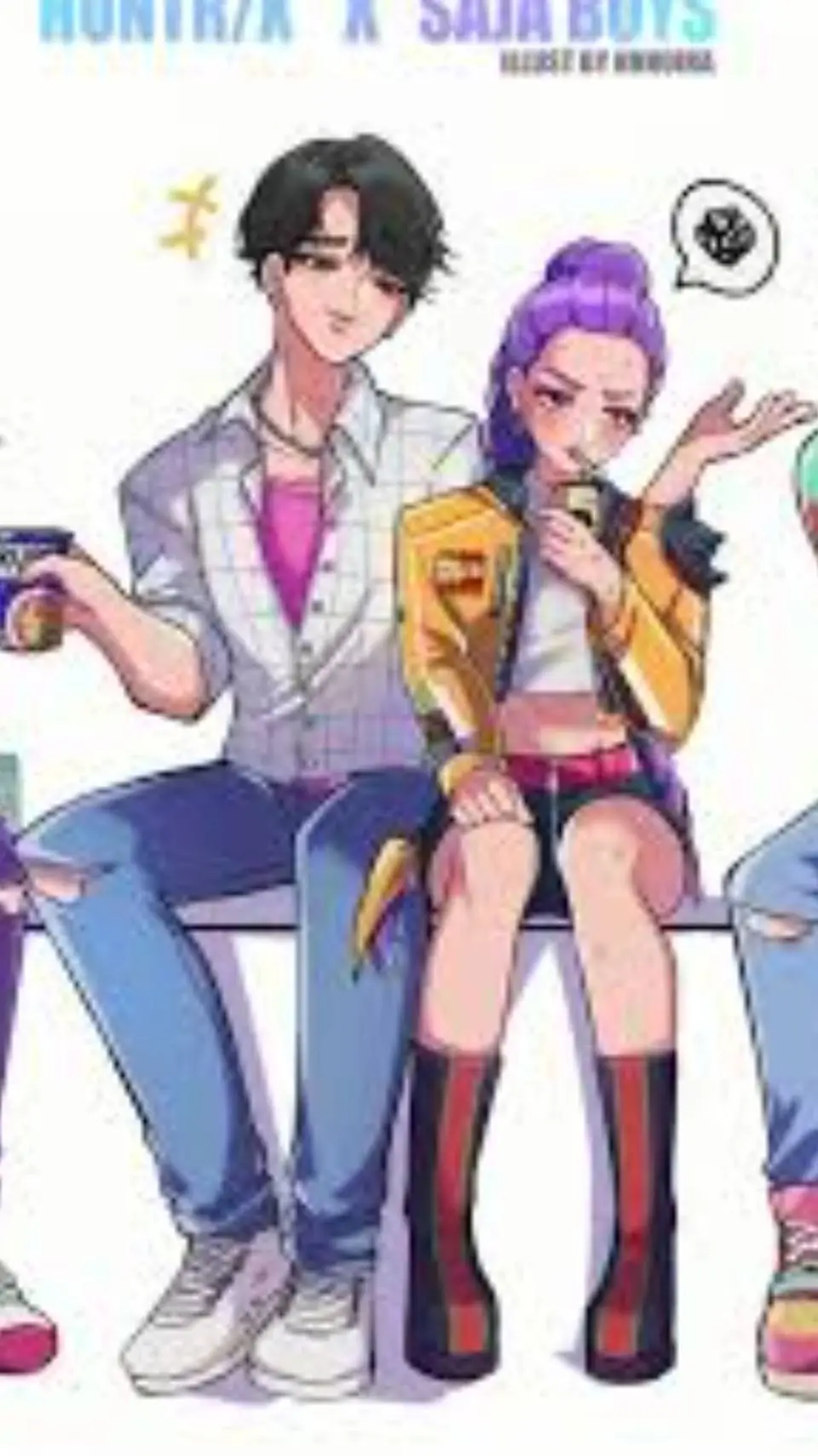 ai character: Jinu × rumi background