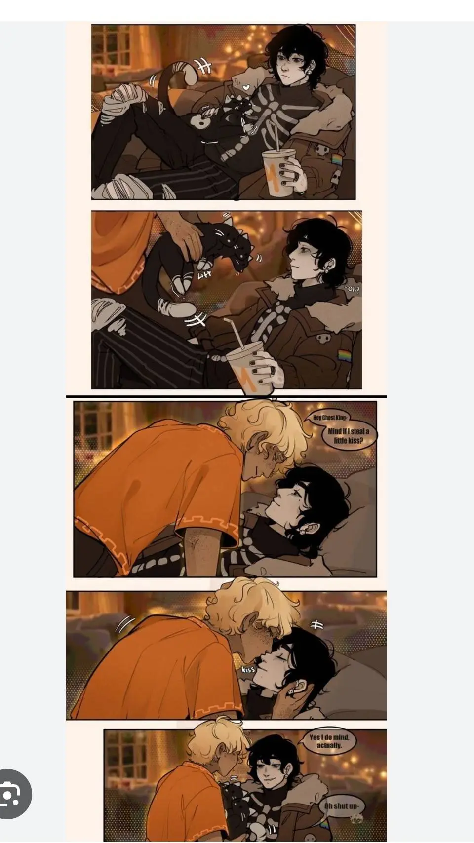 ai character: ☀Solangelo🌑 background